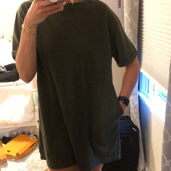 Zara | Dresses | Zara Pocket Tee Shirt Dress | Poshmark